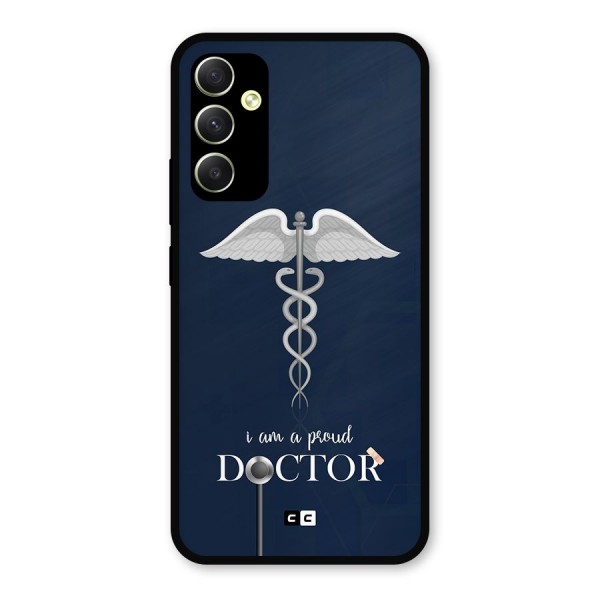 Angel Doctor Metal Back Case for Galaxy A34