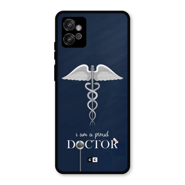 Angel Doctor Metal Back Case for Moto G32