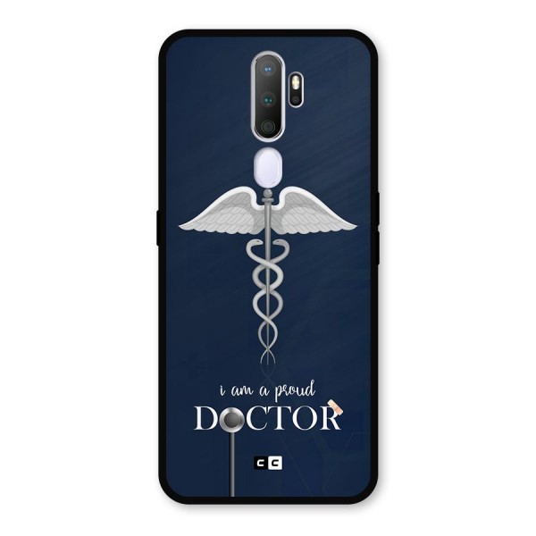 Angel Doctor Metal Back Case for Oppo A9 (2020)