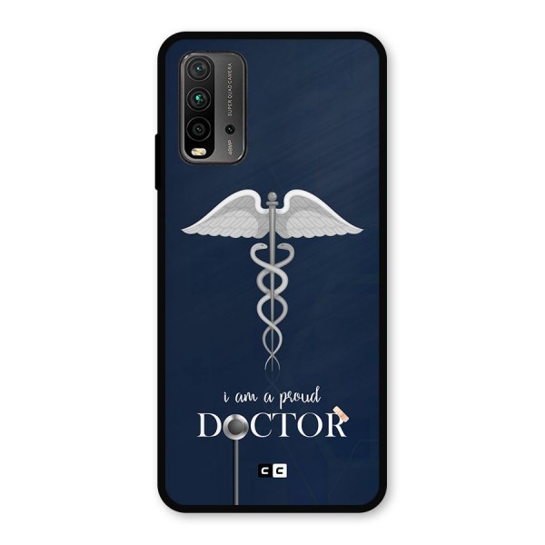 Angel Doctor Metal Back Case for Redmi 9 Power