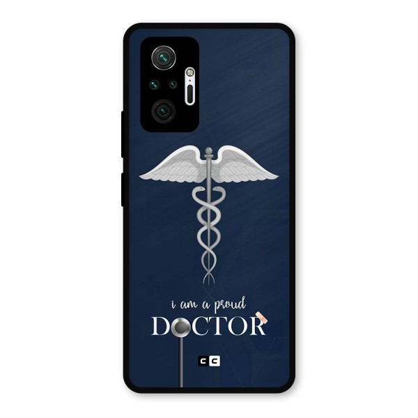 Angel Doctor Metal Back Case for Redmi Note 10 Pro