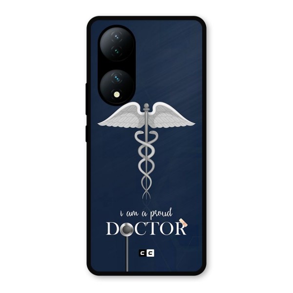 Angel Doctor Metal Back Case for Vivo Y100a