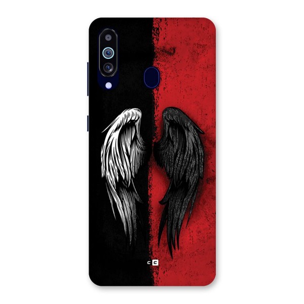 Angle Demon Wings Back Case for Galaxy A60