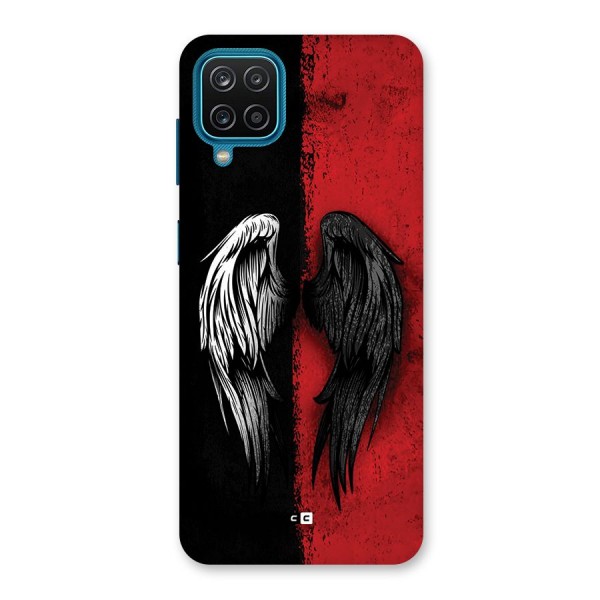 Angle Demon Wings Back Case for Galaxy F12