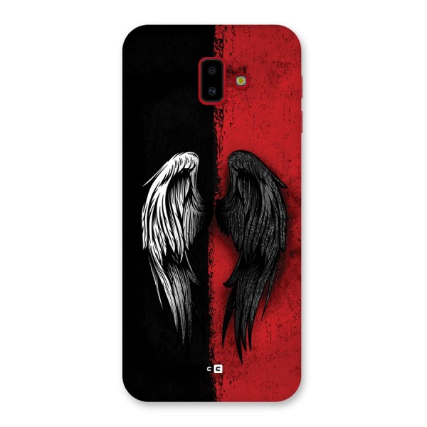 Angle Demon Wings Back Case for Galaxy J6 Plus