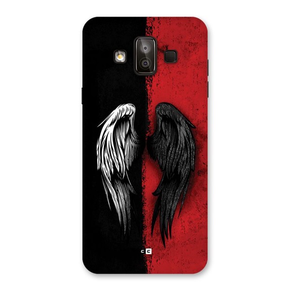 Angle Demon Wings Back Case for Galaxy J7 Duo