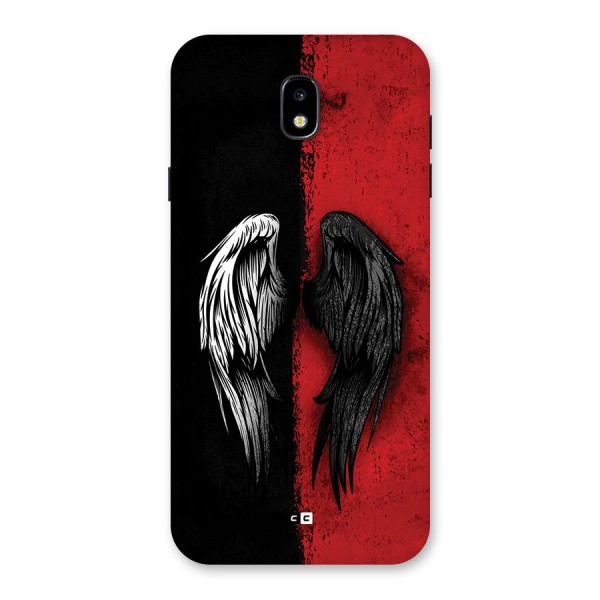 Angle Demon Wings Back Case for Galaxy J7 Pro