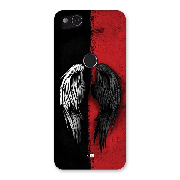 Angle Demon Wings Back Case for Google Pixel 2