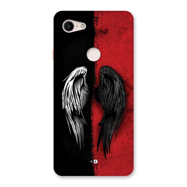 Angle Demon Wings Back Case for Google Pixel 3 XL