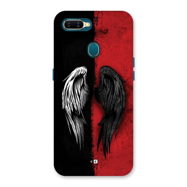 Angle Demon Wings Back Case for Oppo A11k