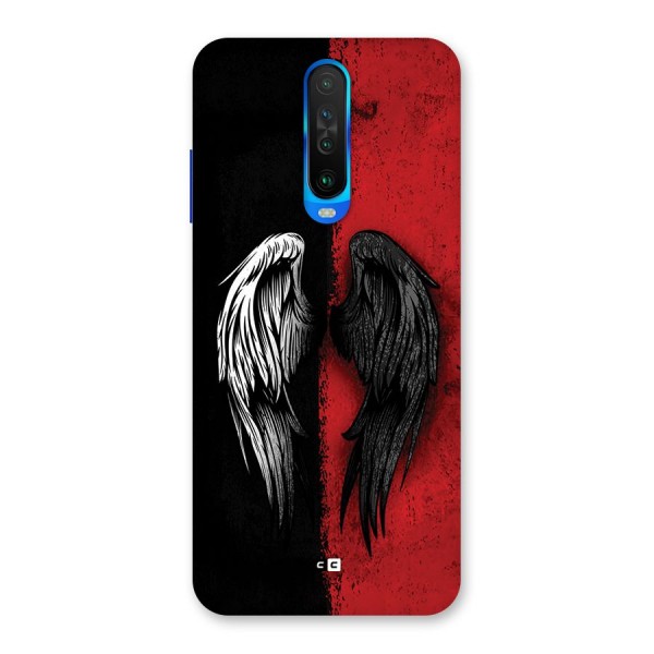 Angle Demon Wings Back Case for Poco X2