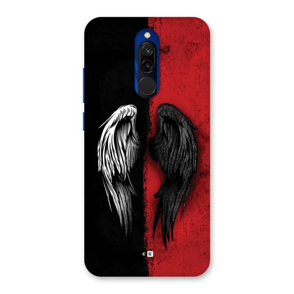 Angle Demon Wings Back Case for Redmi 8