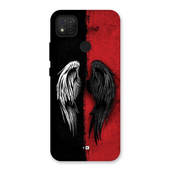 Angle Demon Wings Back Case for Redmi 9C