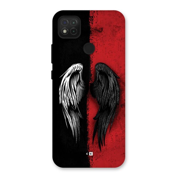 Angle Demon Wings Back Case for Redmi 9 Activ