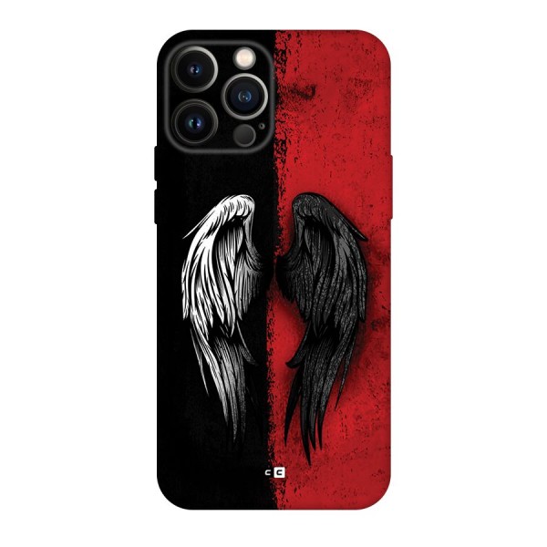 Angle Demon Wings Back Case for iPhone 13 Pro Max