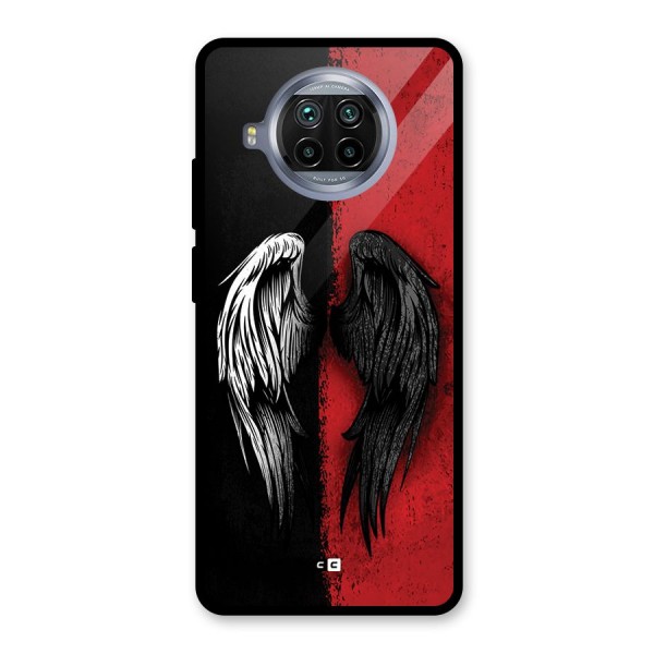 Angle Demon Wings Glass Back Case for Mi 10i