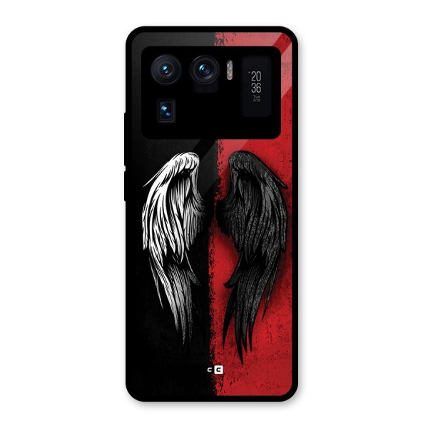 Angle Demon Wings Glass Back Case for Mi 11 Ultra