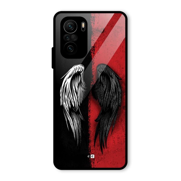 Angle Demon Wings Glass Back Case for Mi 11x