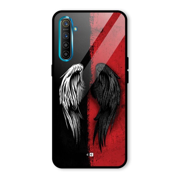 Angle Demon Wings Glass Back Case for Realme X2