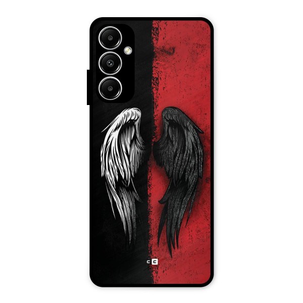 Angle Demon Wings Metal Back Case for Galaxy A05s