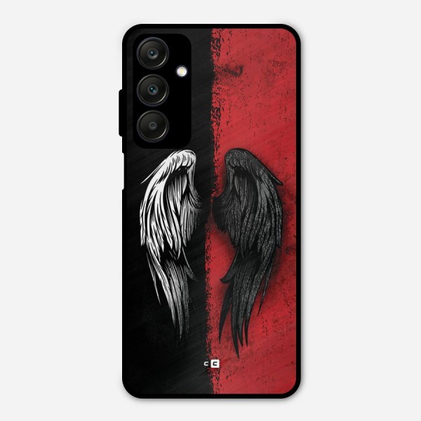 Angle Demon Wings Metal Back Case for Galaxy A25 5G