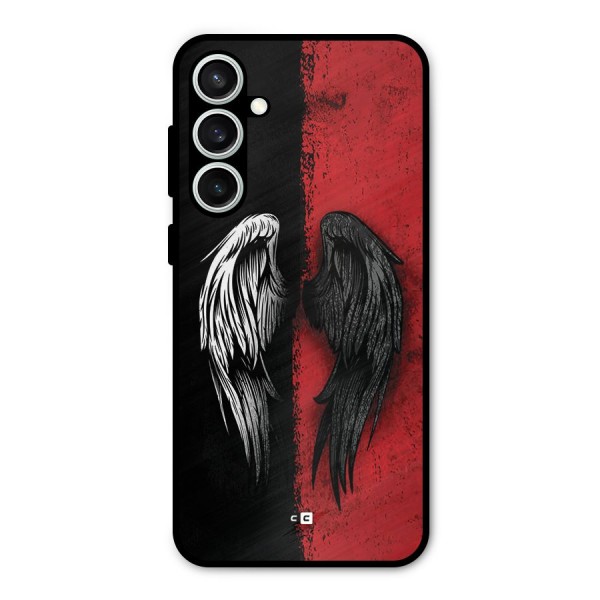 Angle Demon Wings Metal Back Case for Galaxy S23 FE