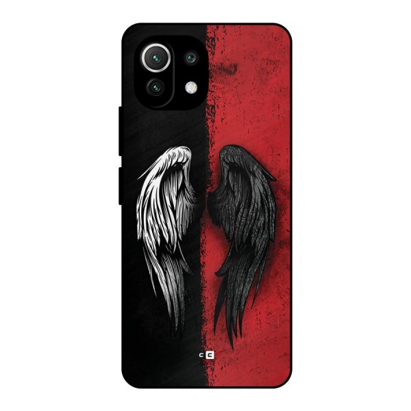 Angle Demon Wings Metal Back Case for Mi 11 Lite