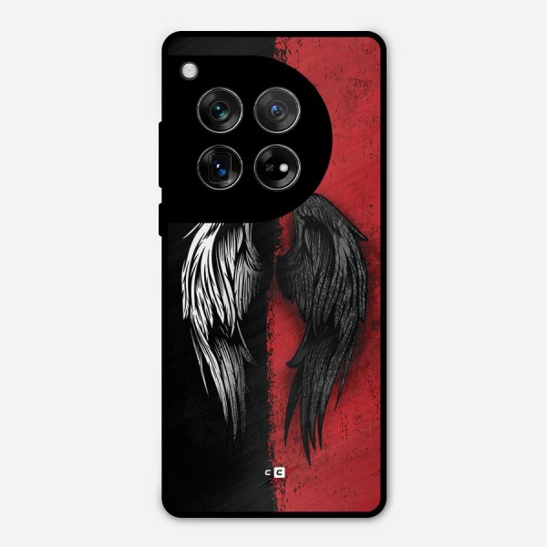 Angle Demon Wings Metal Back Case for OnePlus 12