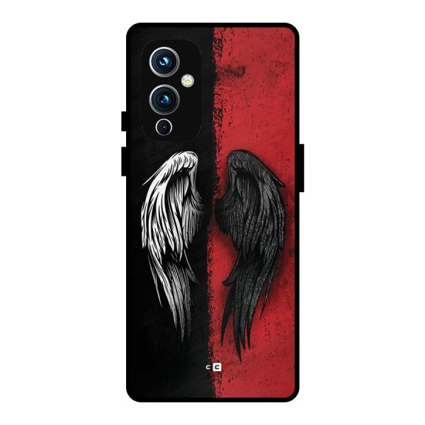 Angle Demon Wings Metal Back Case for OnePlus 9