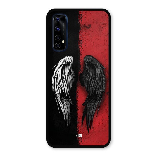 Angle Demon Wings Metal Back Case for Realme 7