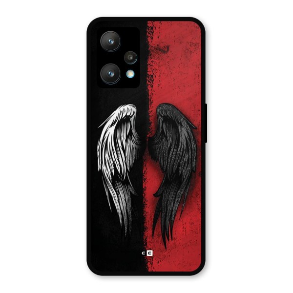 Angle Demon Wings Metal Back Case for Realme 9