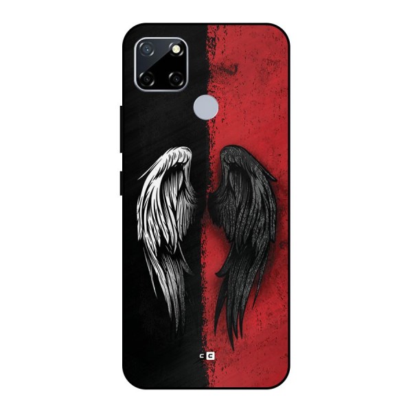 Angle Demon Wings Metal Back Case for Realme Narzo 20