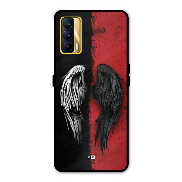 Angle Demon Wings Metal Back Case for Realme X7