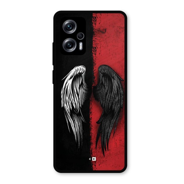 Angle Demon Wings Metal Back Case for Redmi K50i