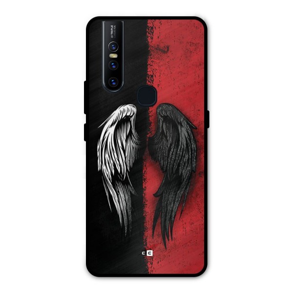 Angle Demon Wings Metal Back Case for Vivo V15