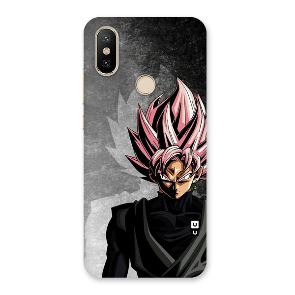 Angry Goku Back Case for Mi A2