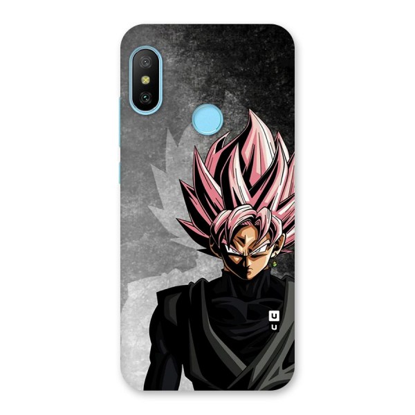 Angry Goku Back Case for Redmi 6 Pro