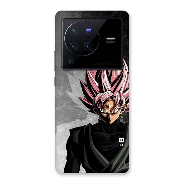 Angry Goku Back Case for Vivo X80 Pro