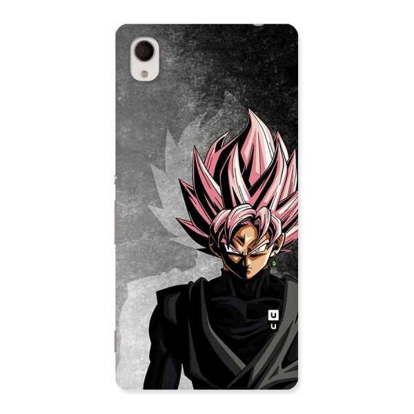 Angry Goku Back Case for Xperia M4