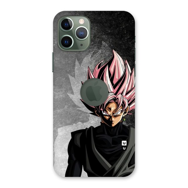 Angry Goku Back Case for iPhone 11 Pro Logo Cut