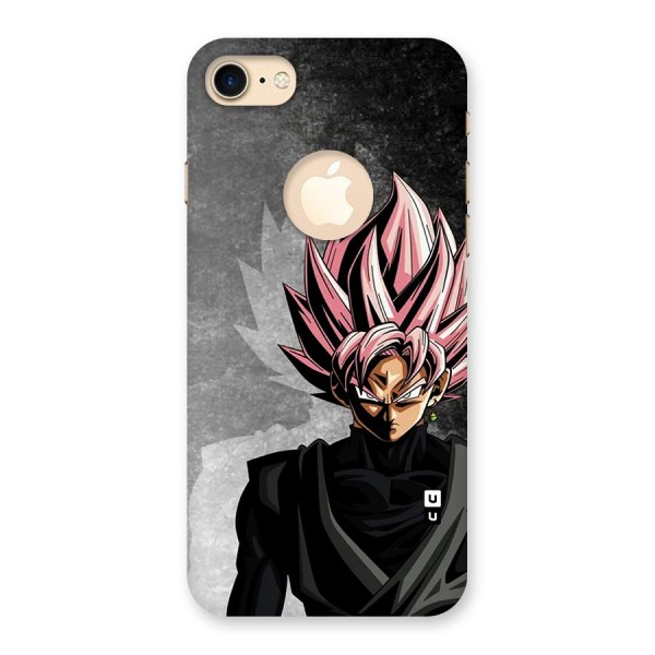 Angry Goku Back Case for iPhone 8 Logo Cut