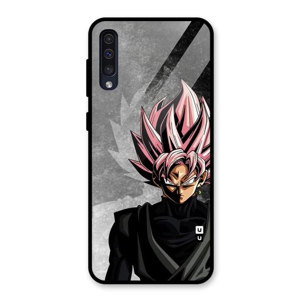 Angry Goku Glass Back Case for Galaxy A50s