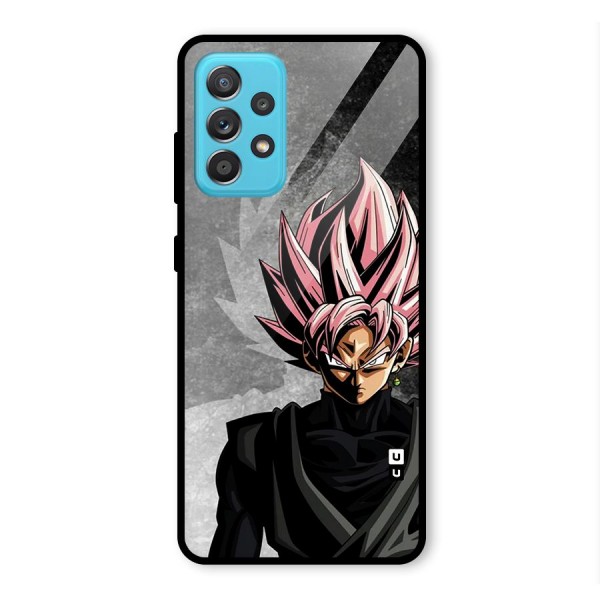 Angry Goku Glass Back Case for Galaxy A52s 5G