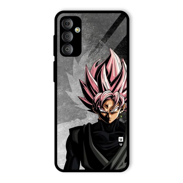 Angry Goku Glass Back Case for Galaxy F23