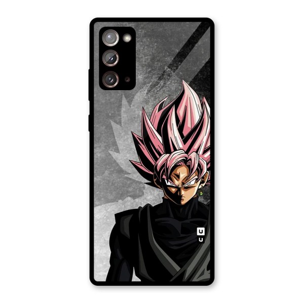 Angry Goku Glass Back Case for Galaxy Note 20