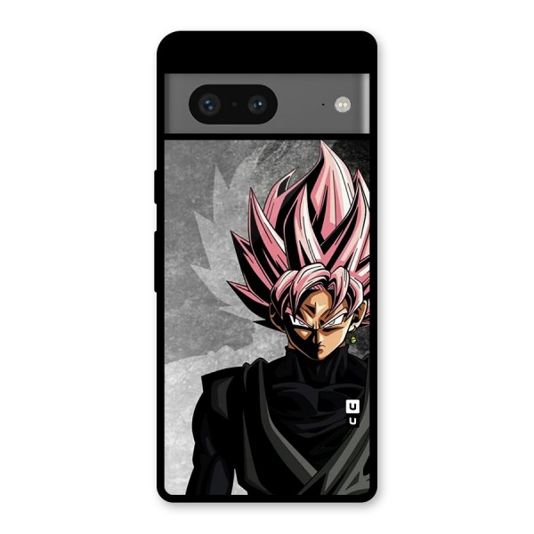 Angry Goku Glass Back Case for Google Pixel 7