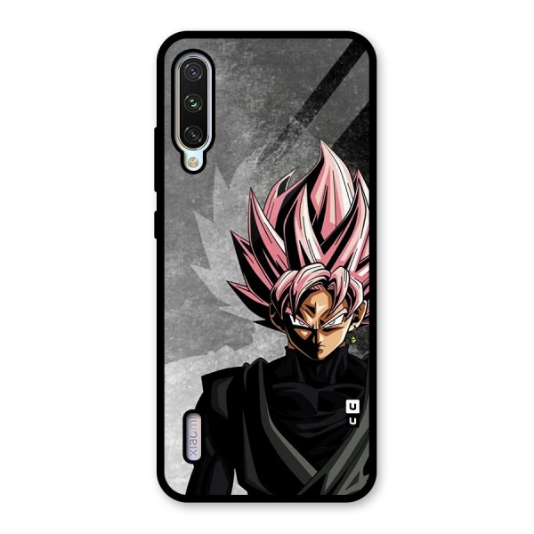 Angry Goku Glass Back Case for Mi A3