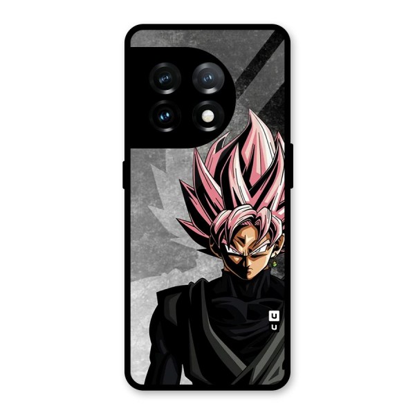 Angry Goku Glass Back Case for OnePlus 11