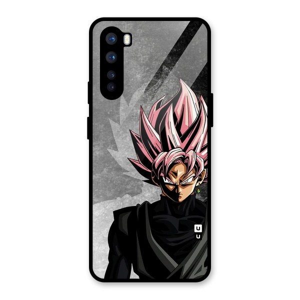 Angry Goku Glass Back Case for OnePlus Nord