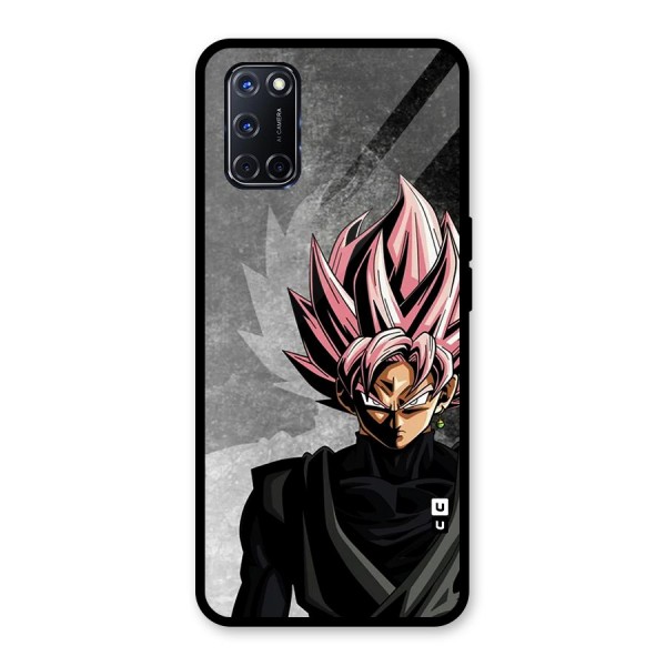 Angry Goku Glass Back Case for Oppo A52